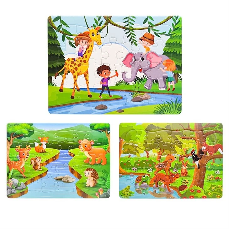 Flat Frame Floor Puzzle