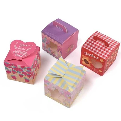 Kotak Kertas Strawberi Comel